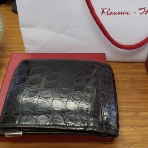 Authentic Crocodile Leather Ferragamo walet